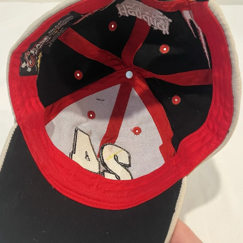 NASCAR Flame Hat 24 Jeff Gordon Chase Authentics Strapback Cap Hat Vtg